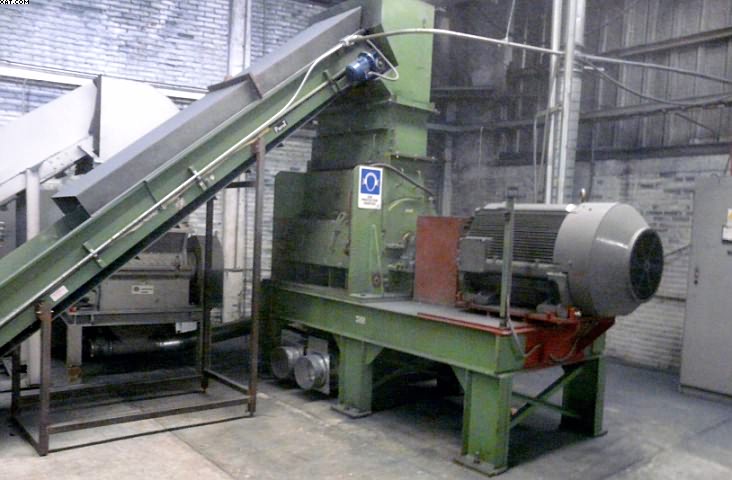 JORDAN REDUCTION TECHNOLOGY (RTI) Hog Granulator, 1998 yr.